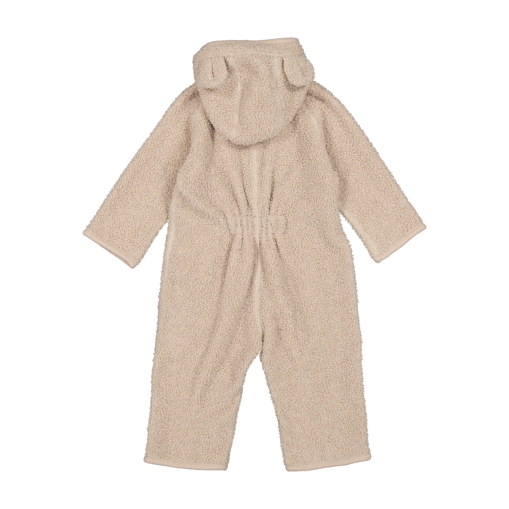 Buitenpak Robert - Teddy Bouclé - Beige - Marmar Copenhagen achter