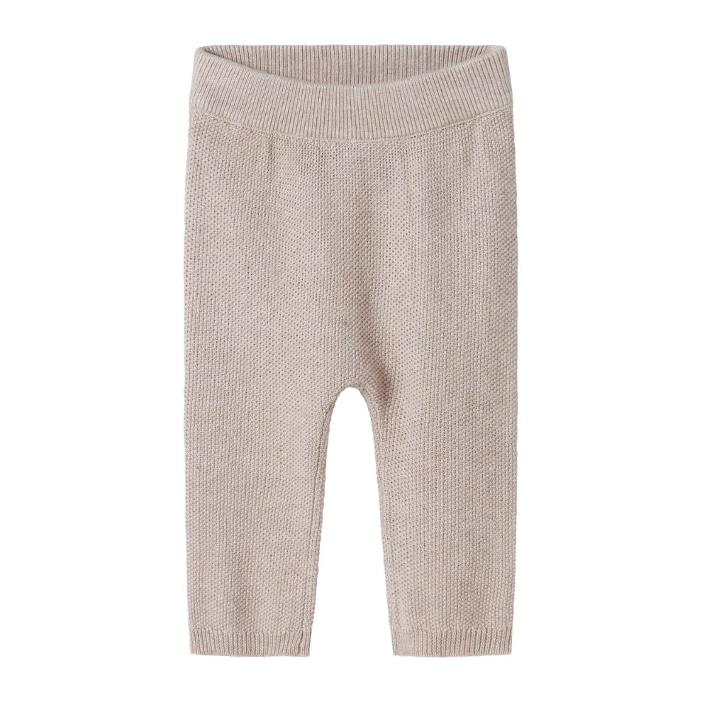 Gebreid boekje Pira - Biologisch katoen/modal - Beige - Marmar Copenhagen voorkant