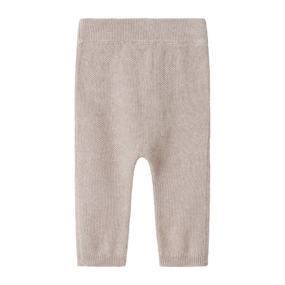 Gebreid boekje Pira - Biologisch katoen/modal - Beige - Marmar Copenhagen achterkant