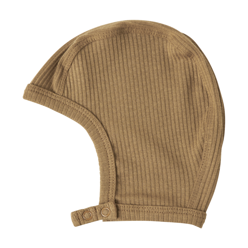 Mutsje Hoody - Biologisch katoen/modal - Dark bronze - Marmar Copenhagen achterkant
