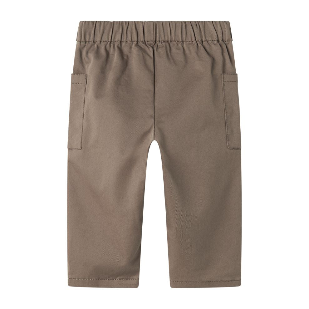 Broekje Polle - Chino - Biologisch katoen - Bruin - Marmar Copenhagen achterkant