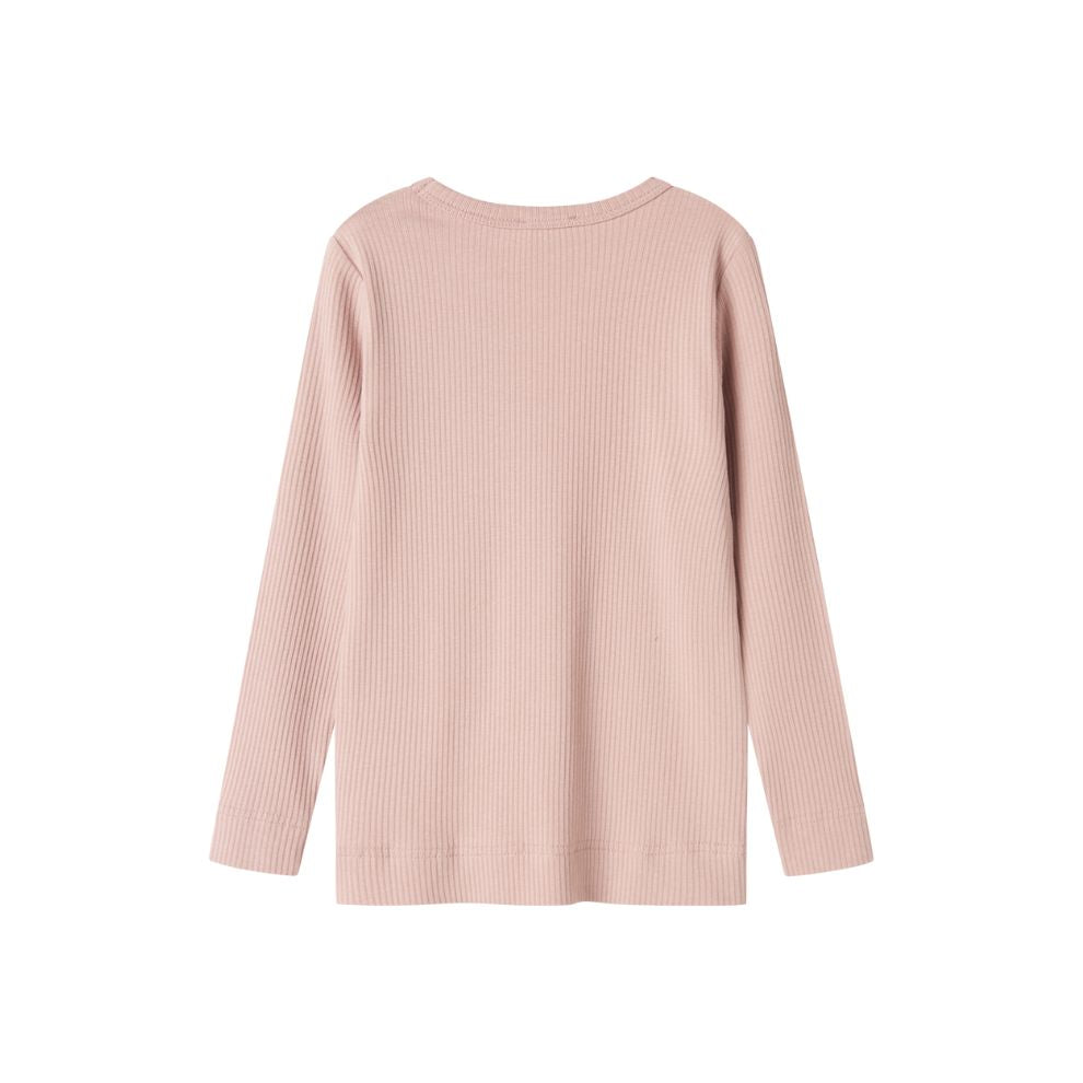 Top lange mouw - Biologisch katoen/modal - Faded rose - Marmar Copenhagen achterkant