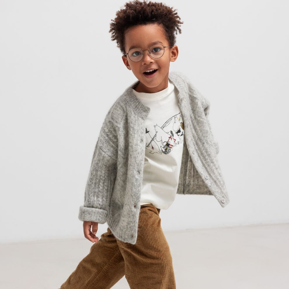 Vest Tavon - Mohair wolmix - Grijs - Marmar Copenhagen jongen