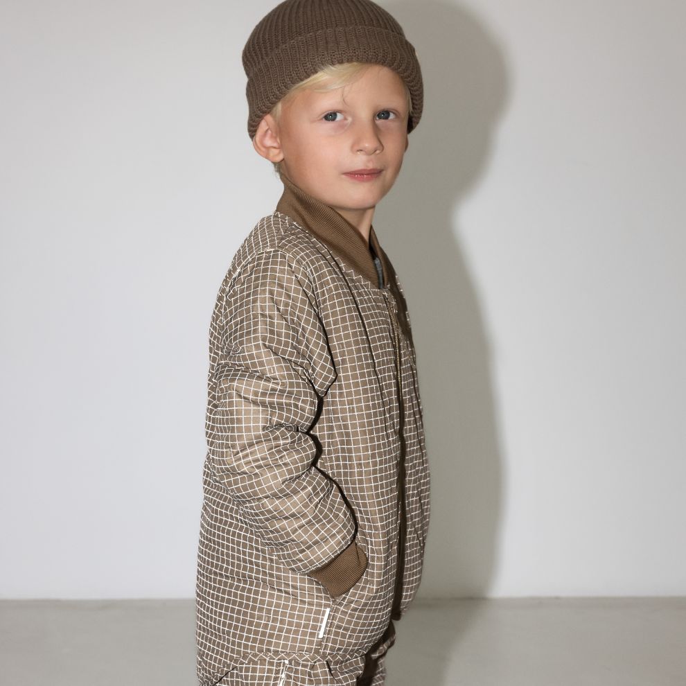 Relex jas Orry - Thermo gerecycled polyester - Bruin - Marmar Copenhagen jongen