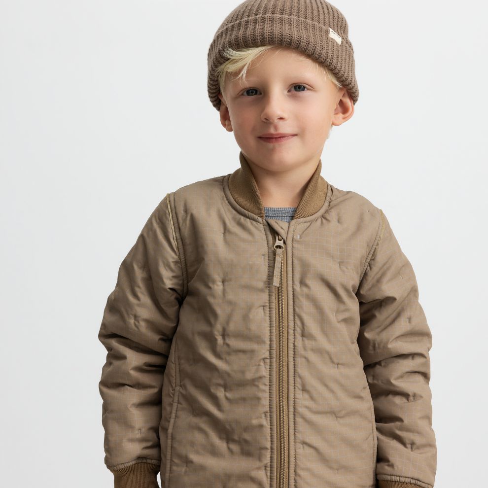 Relex jas Orry - Thermo gerecycled polyester - Bruin - Marmar Copenhagen product