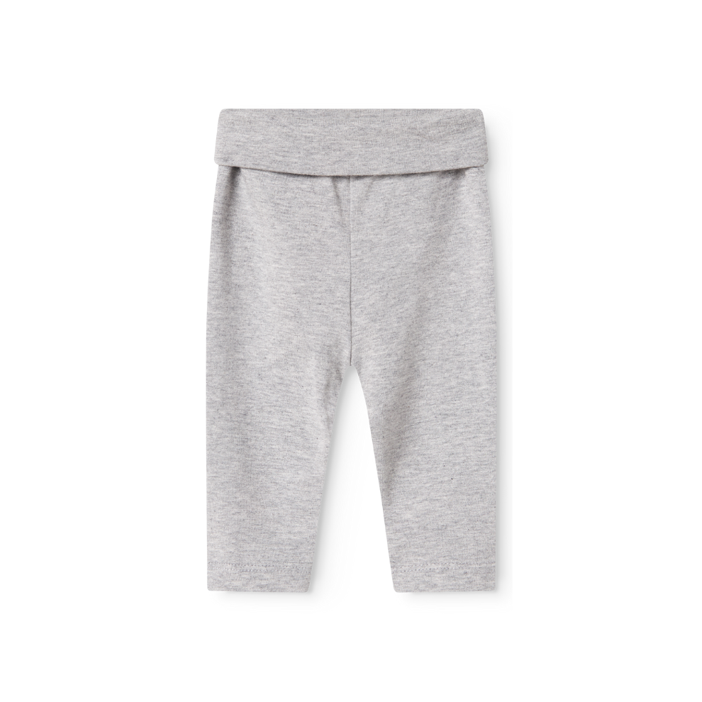 Baby Broekje - Piva Modal - Biologisch katoen en Modal - Light grey - MarMar Copenhagen voor