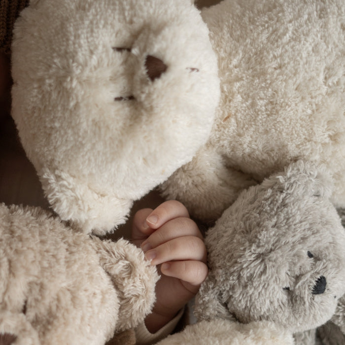 Knuffel met geluid - The Humming Bear 2.0 - Polar natur - Moonie close