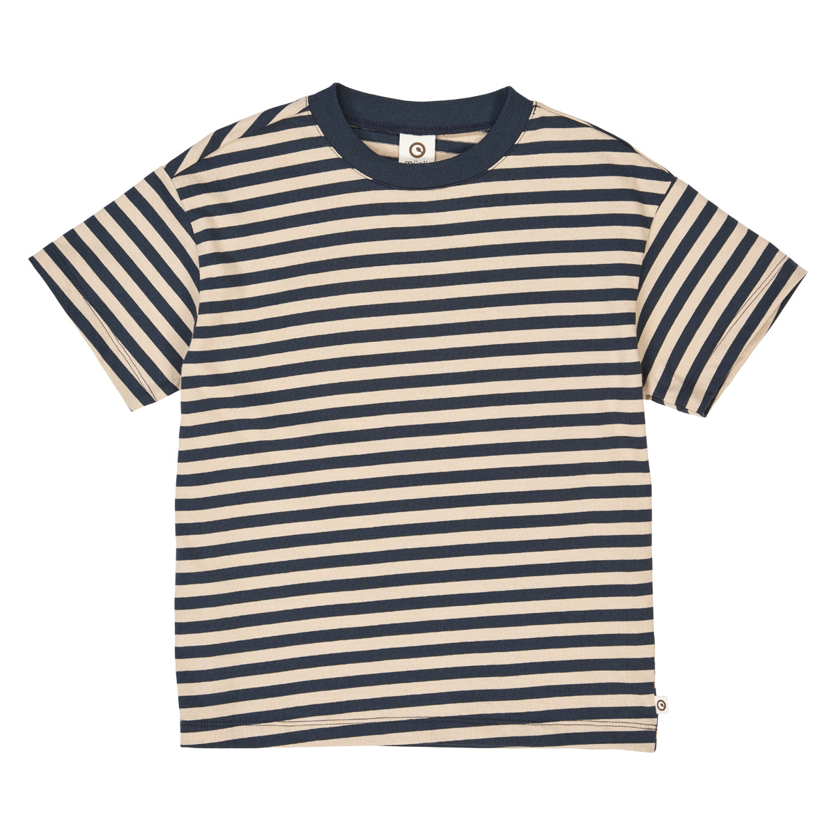 T-shirt korte mouwen - Stripe - Biologisch katoen - Müsli by Green Cotton