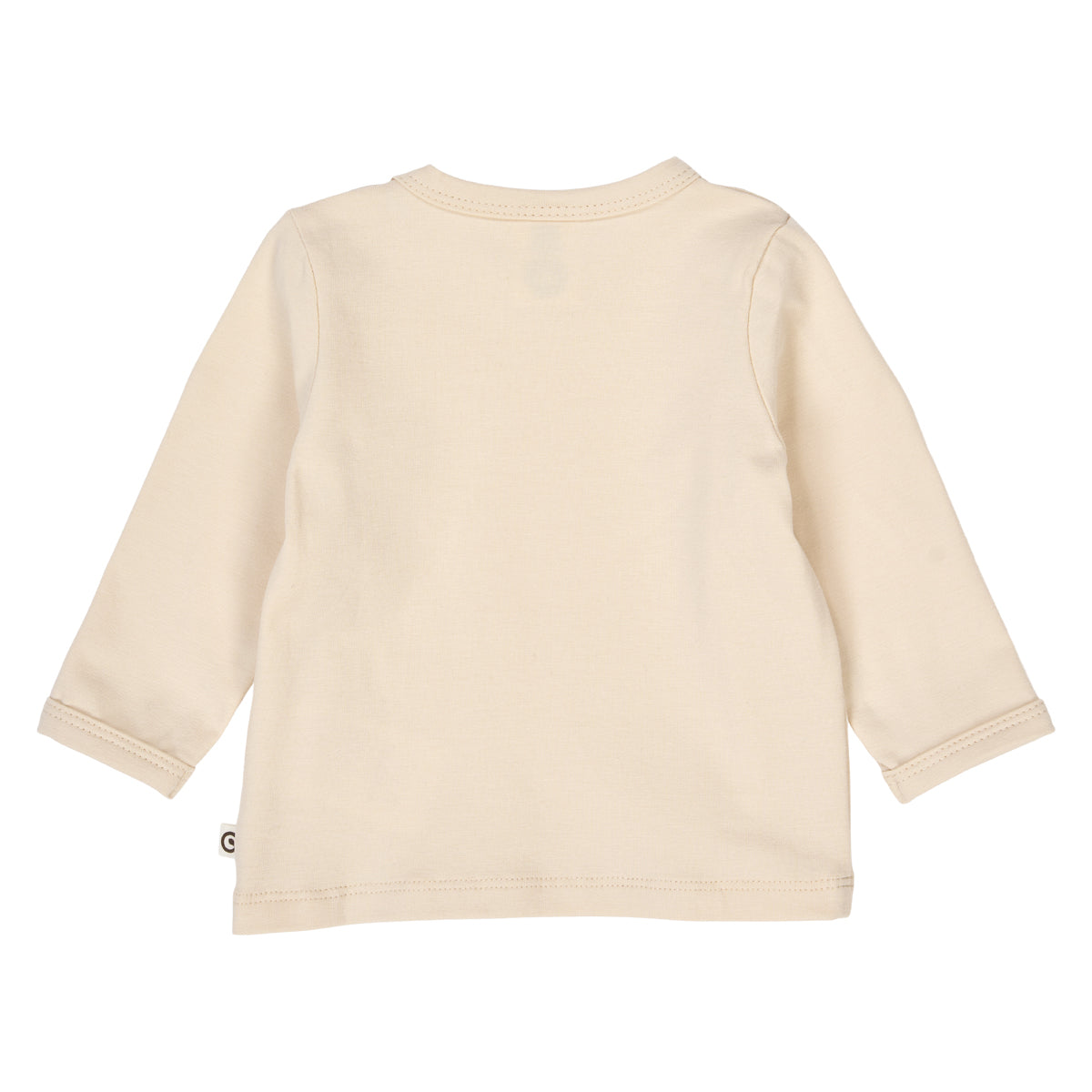 Müsli by Green Cotton - Cozy me l/s T baby - Oak - Top met lange mouwen - Katoen mix achterkant