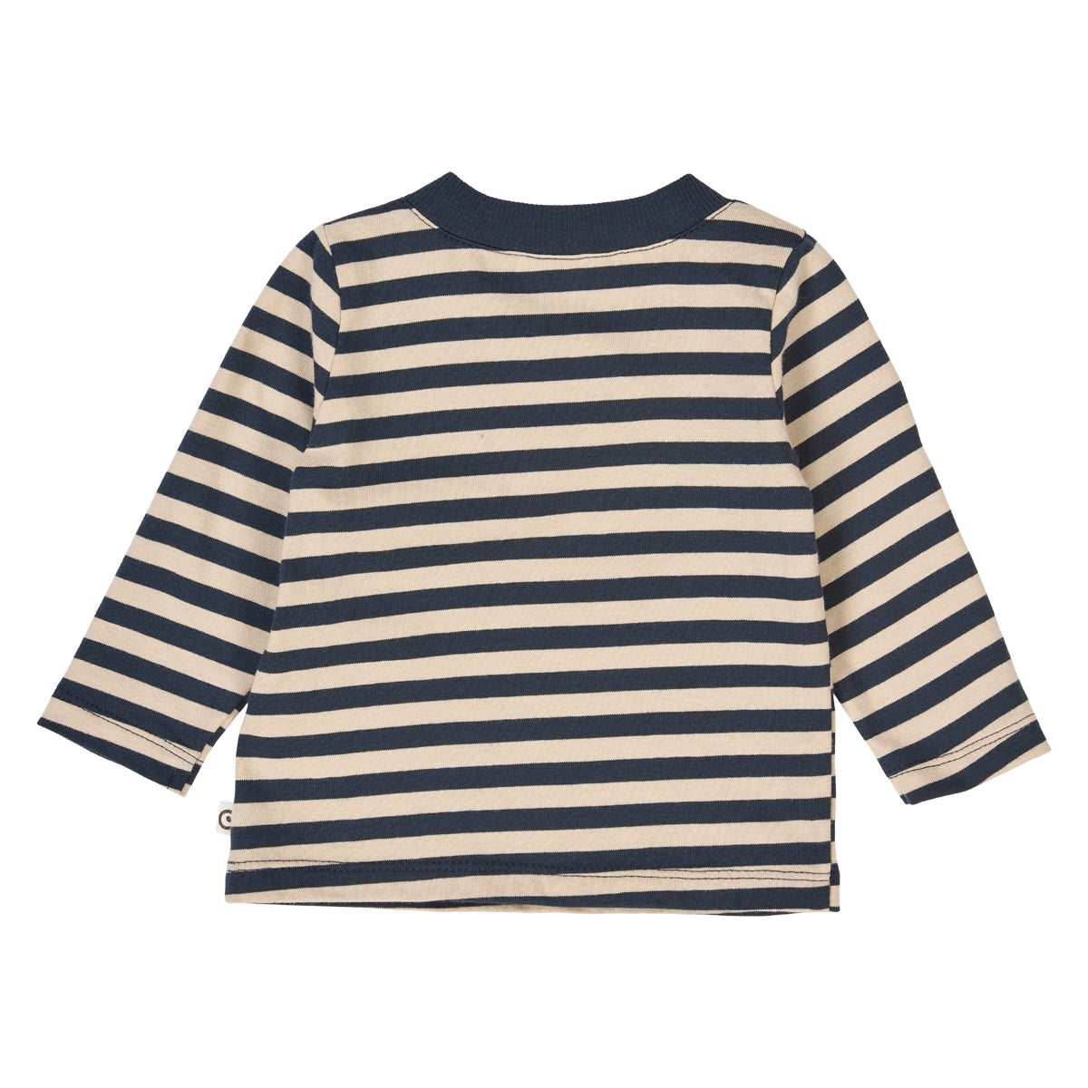 Top lange mouwen baby - Stripe - Biologisch katoen - Müsli by Green Cotton achterkant