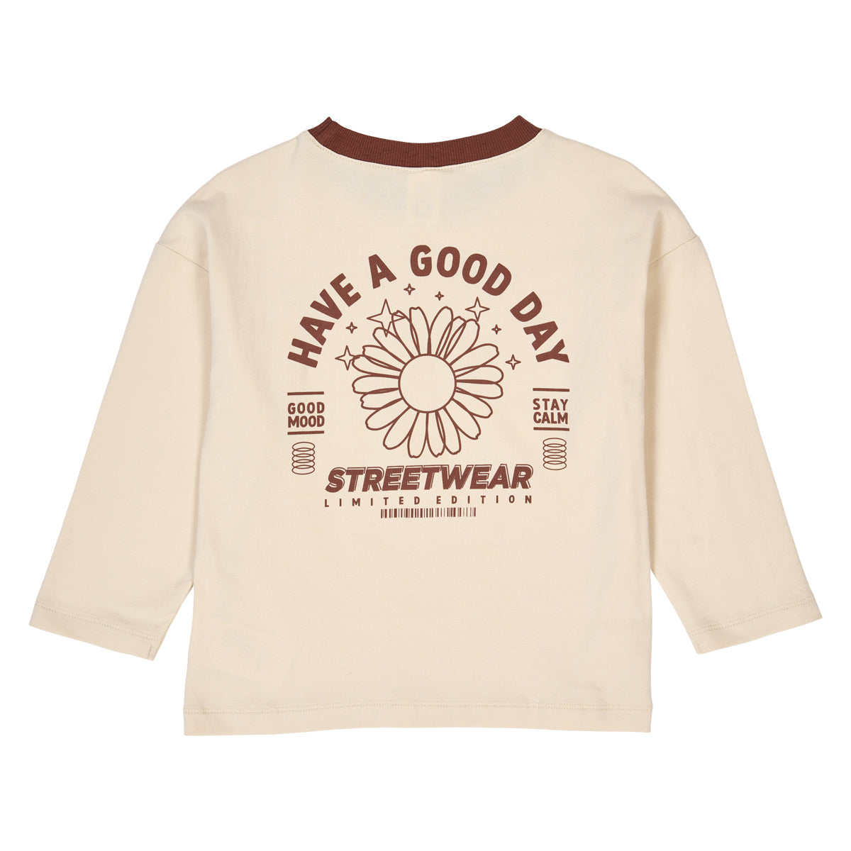 Müsli by Green Cotton - Good day l/s T - Top met lange mouwen - Oak - Biologisch katoen mix achterkant