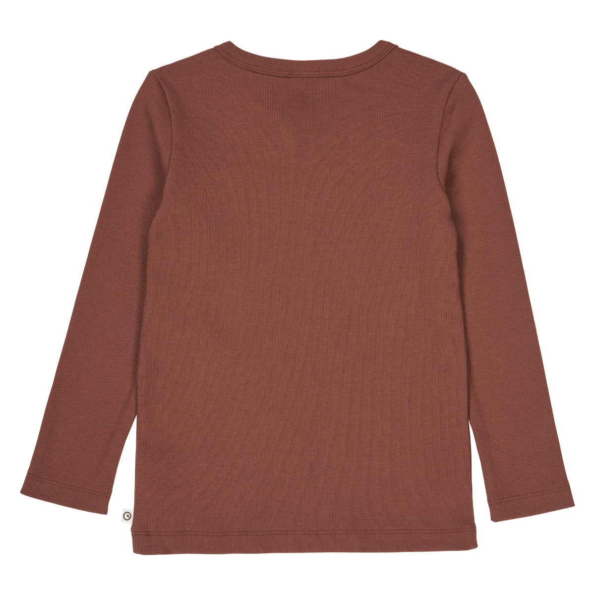 Müsli by Green Cotton - Cozy me rib l/s T - Top met lange mouwen - Root - Biologisch katoen mix achterkant