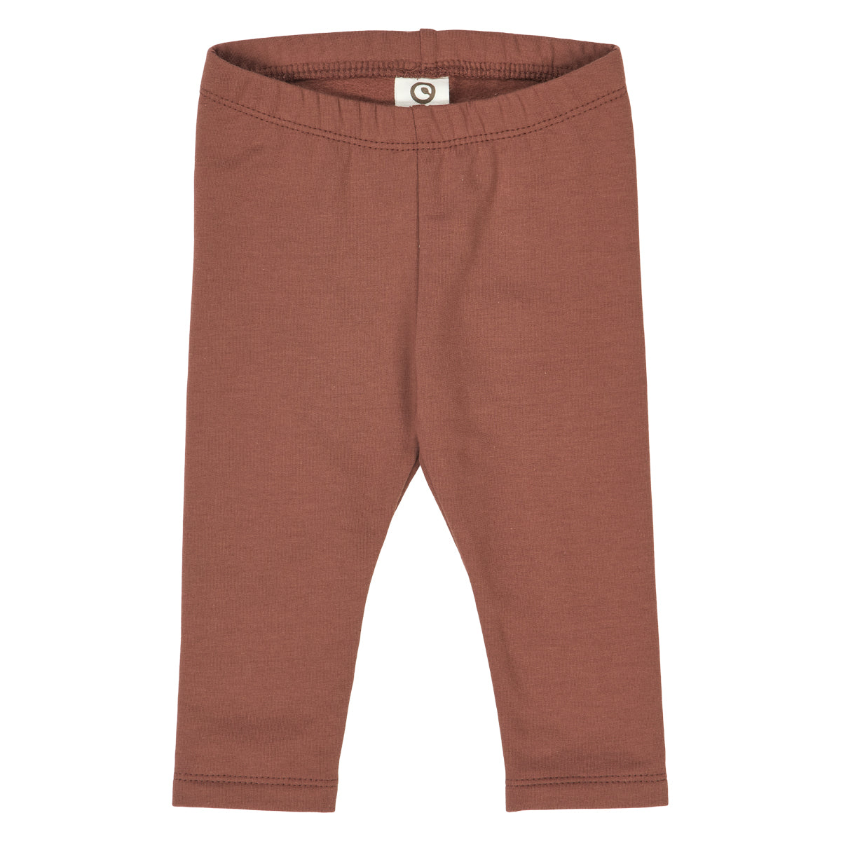 Müsli by Green Cotton - Cozy me sweat leggings baby - Root - Biologisch katoen mix voorkant