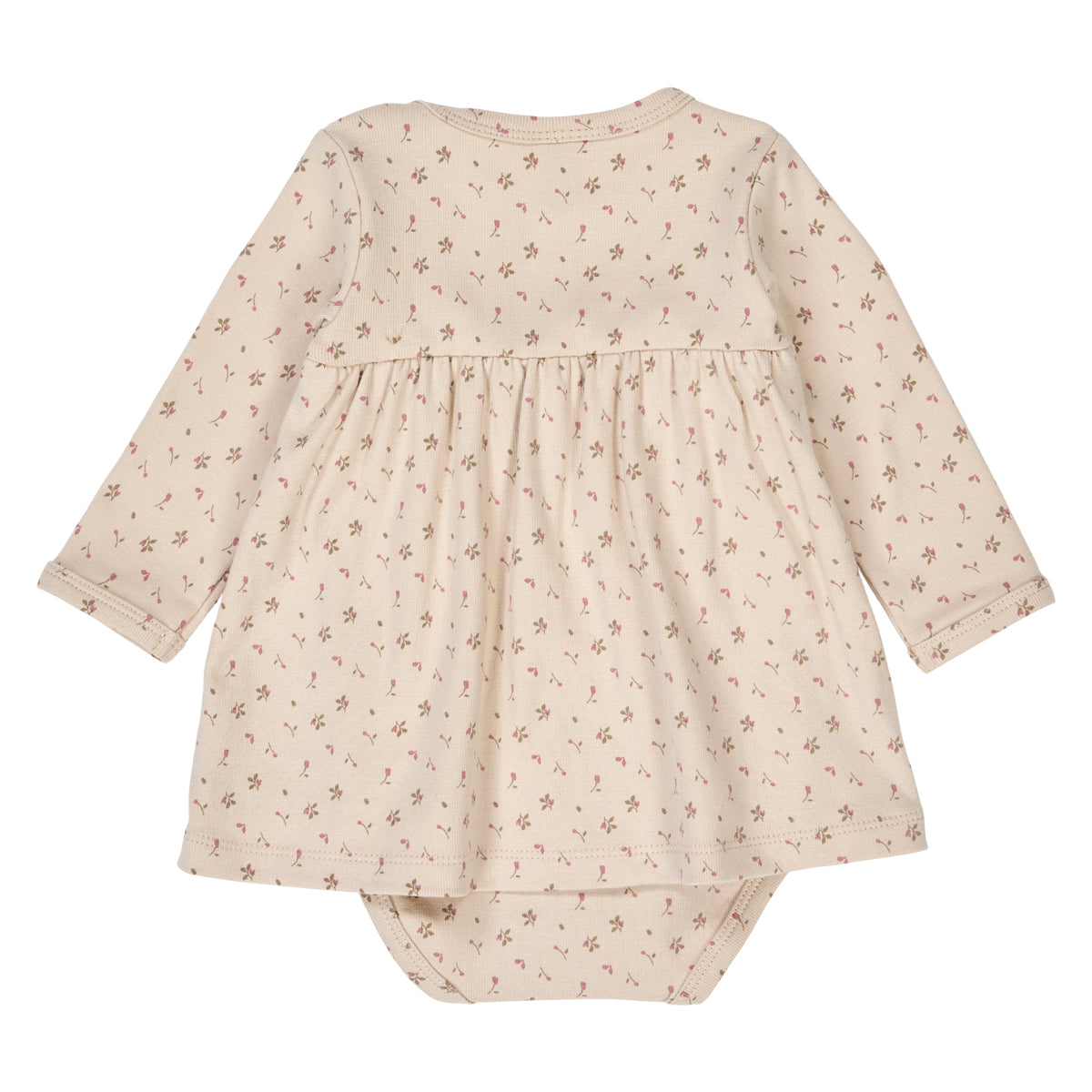 Müsli by Green Cotton - Aster l/s dress body - Jurkje met bloemenprint - Katoen mix achterkant