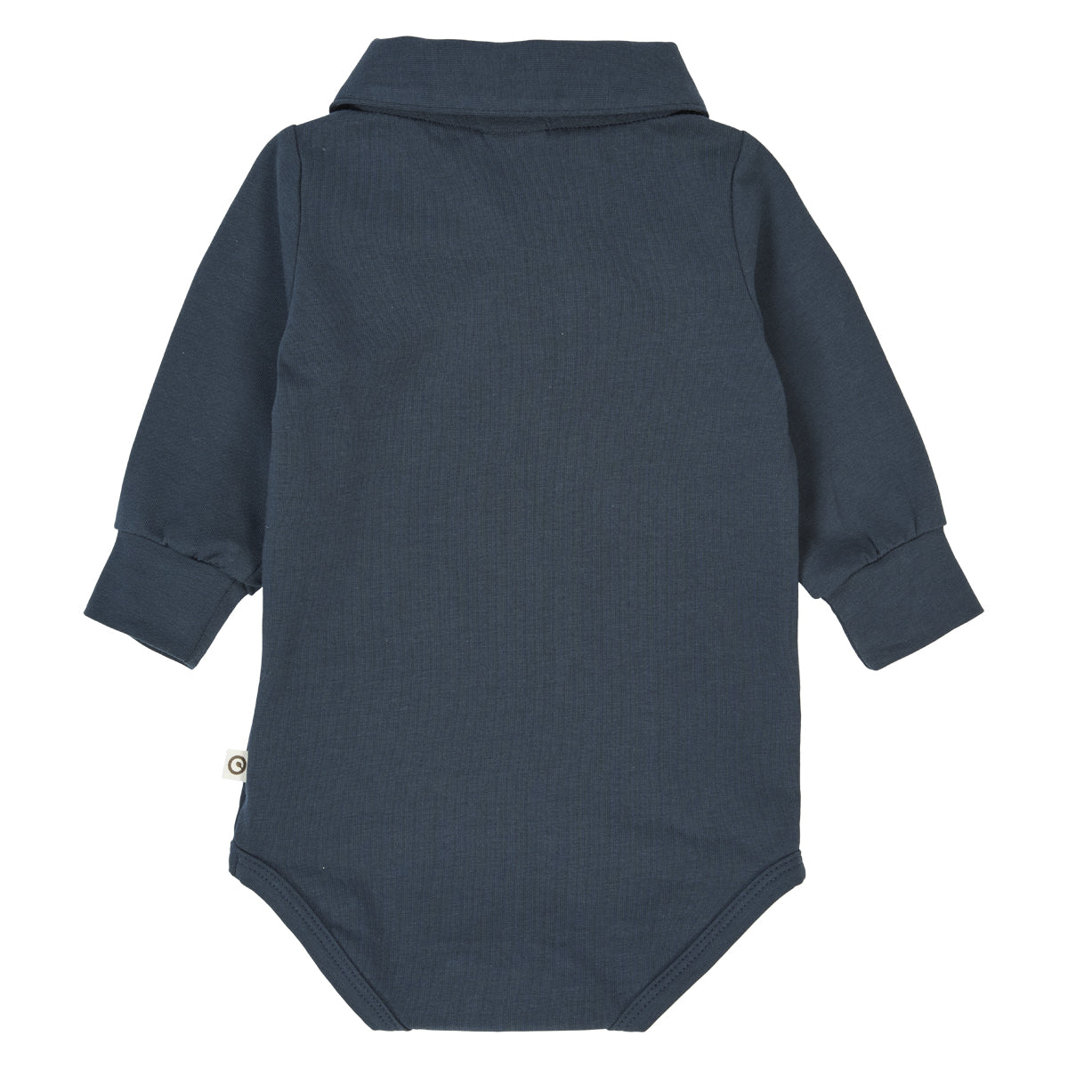 Müsli by Green Cotton - Cozy me l/s shirt body - Romper - Night blue - Biologisch katoen mix achterkant