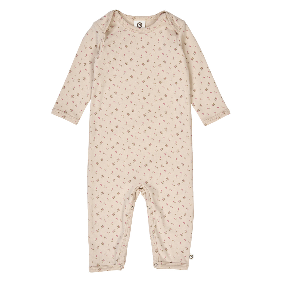 Müsli by Green Cotton - Aster bodysuit - Boxpakje met bloemeprint - Katoen mix voorkant