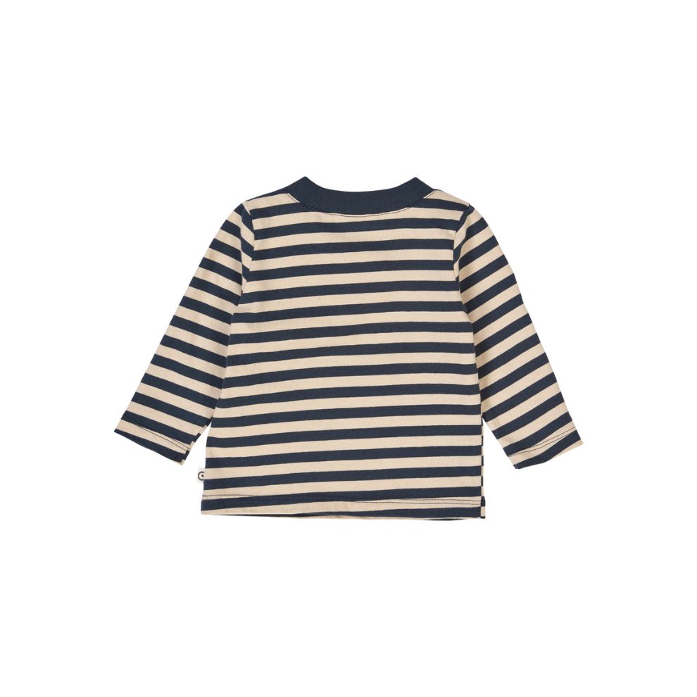 Top lange mouwen baby - Stripe - Biologisch katoen - Müsli by Green Cotton achter