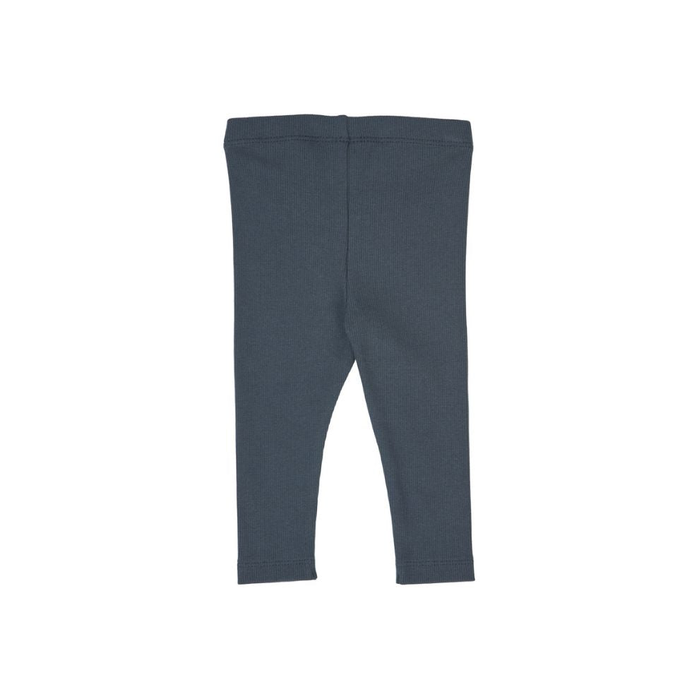 Legging baby - Cozy me - Biologisch katoen - Night blue/donkerblauw - Müsli by Green Cotton achter