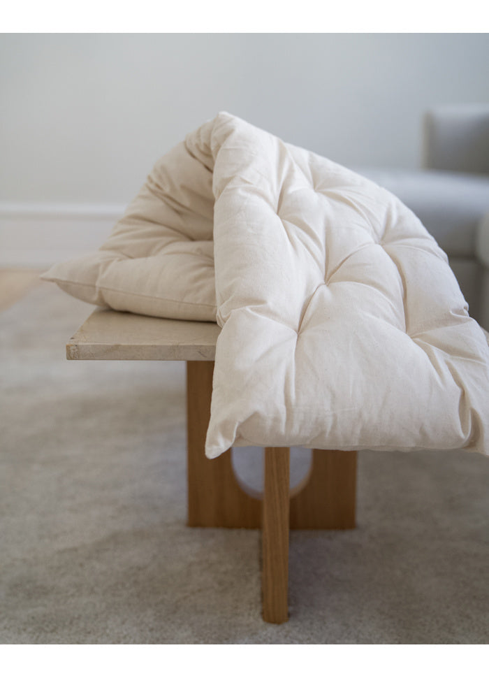 Matras voor babyhangmat - Biologisch katoen en kapok - Moonboon