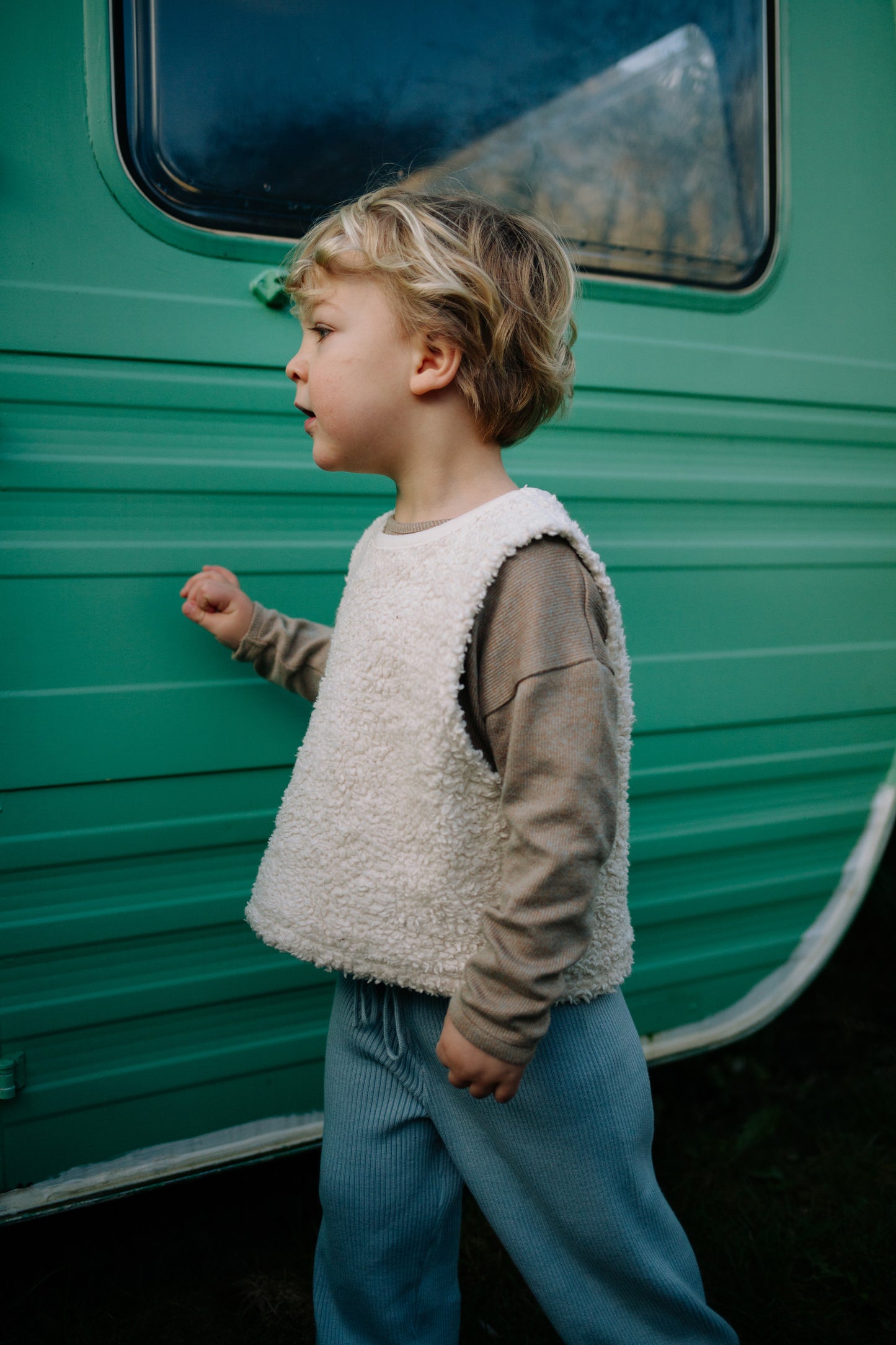 Spencer Curt - Teddy off white - Biologisch katoen - Riffle Amsterdam lifestyle
