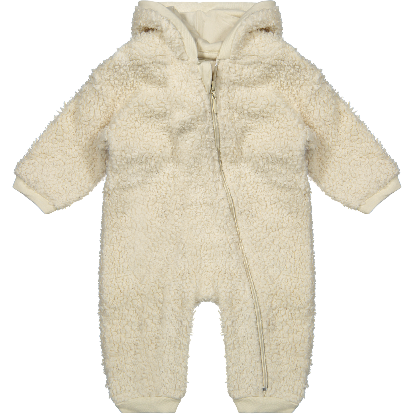Jumpsuit Senna - Teddy off white - Biologisch katoen - Riffle Amsterdam product