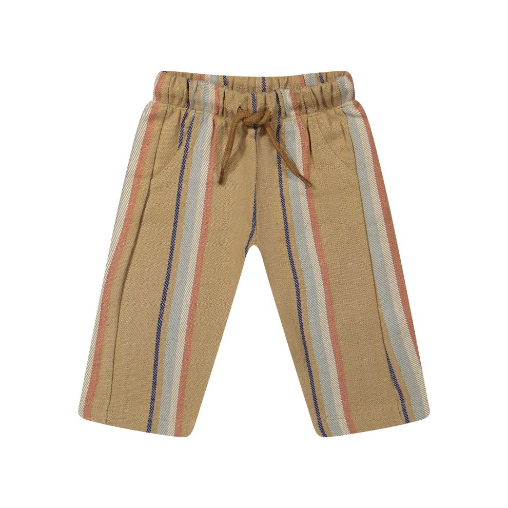 Broek Pete - Biologisch katoen - Woven stripe - Riffle Amsterdam voor