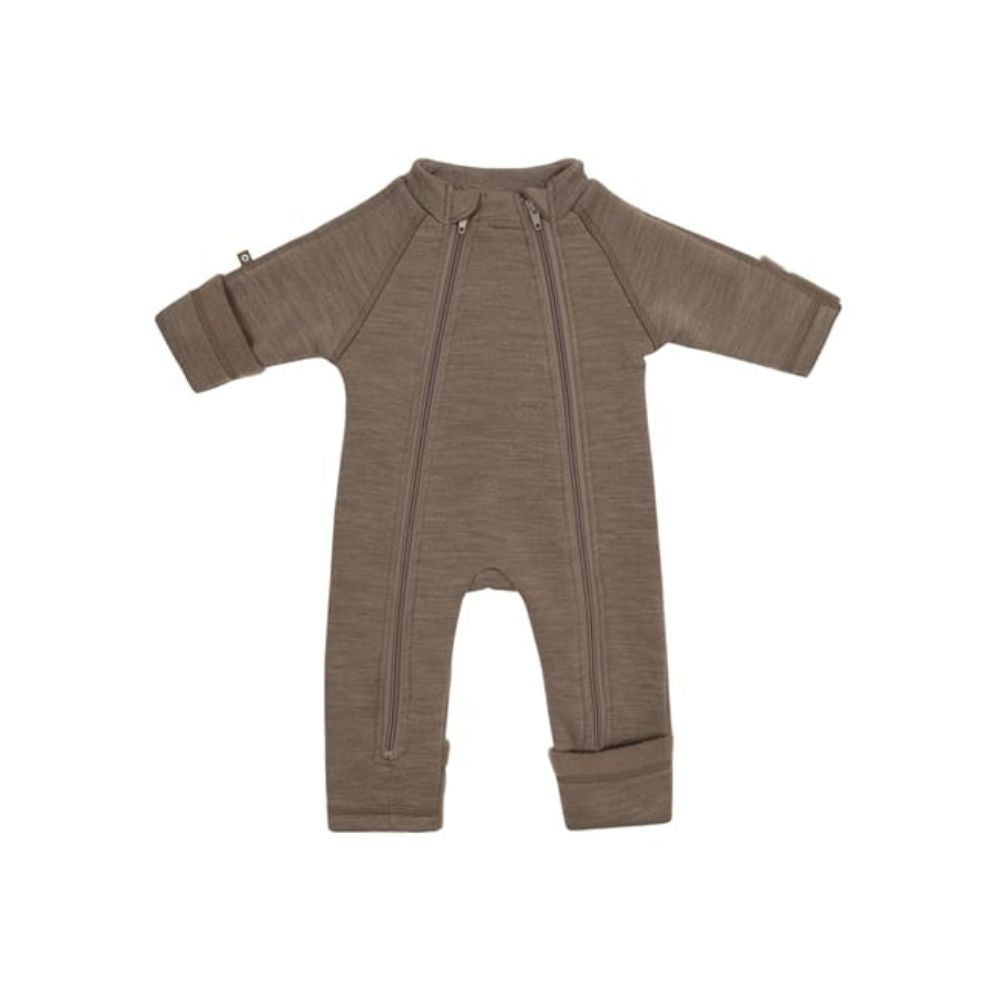 Buitenpak - Merino wol - Nature/bruin - Smallstuff dicht