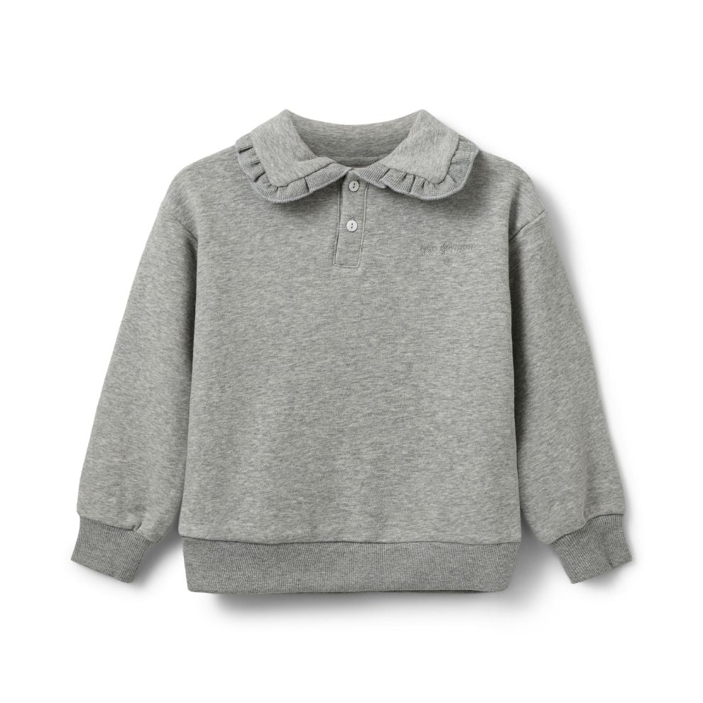 Sweater ElisSK - Katoen - Grijs - Sofie Schnoor voorkant