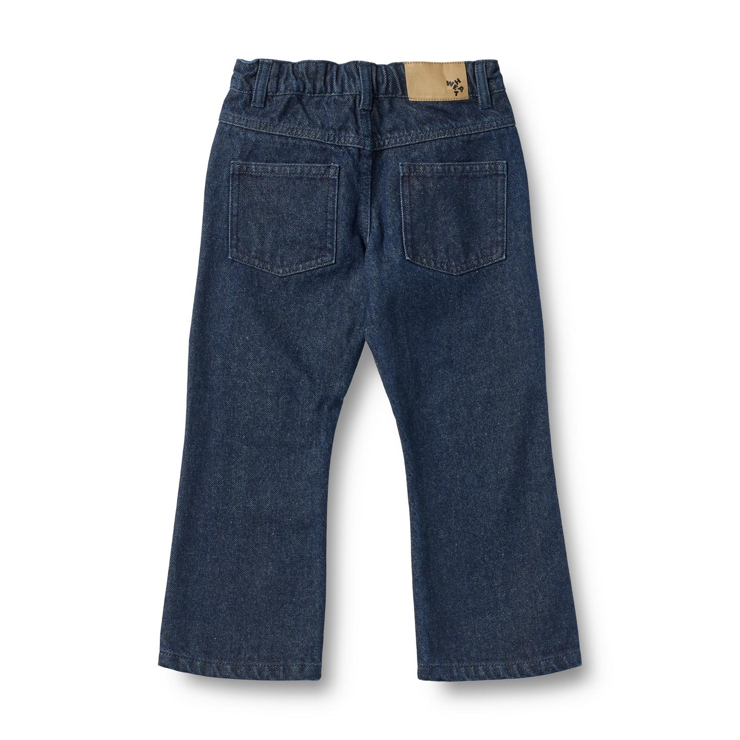 Spijkerbroek Liane - Embroidery - Biologisch katoen - Stretchy - Wheat achterkant