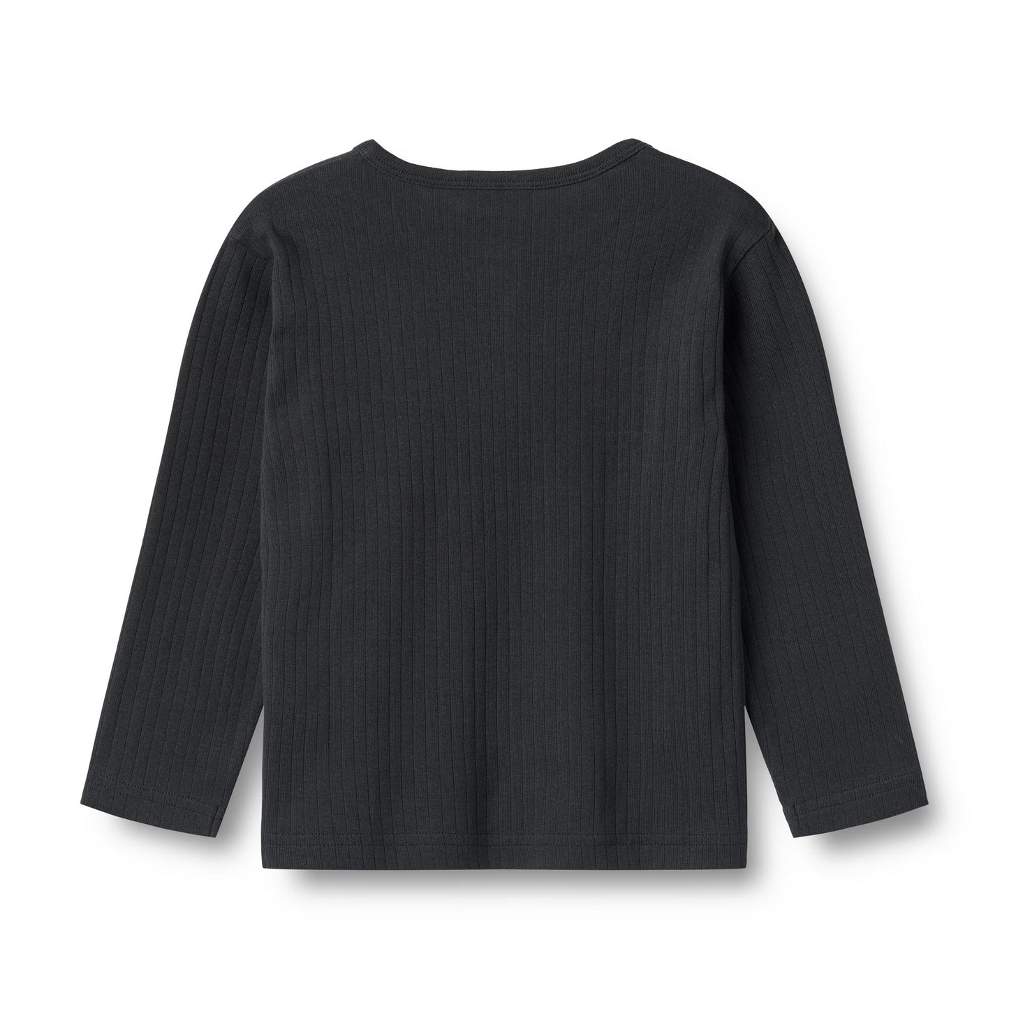 Top lange mouwen - Morris - Biologisch katoen - Navy - Wheat achterkant