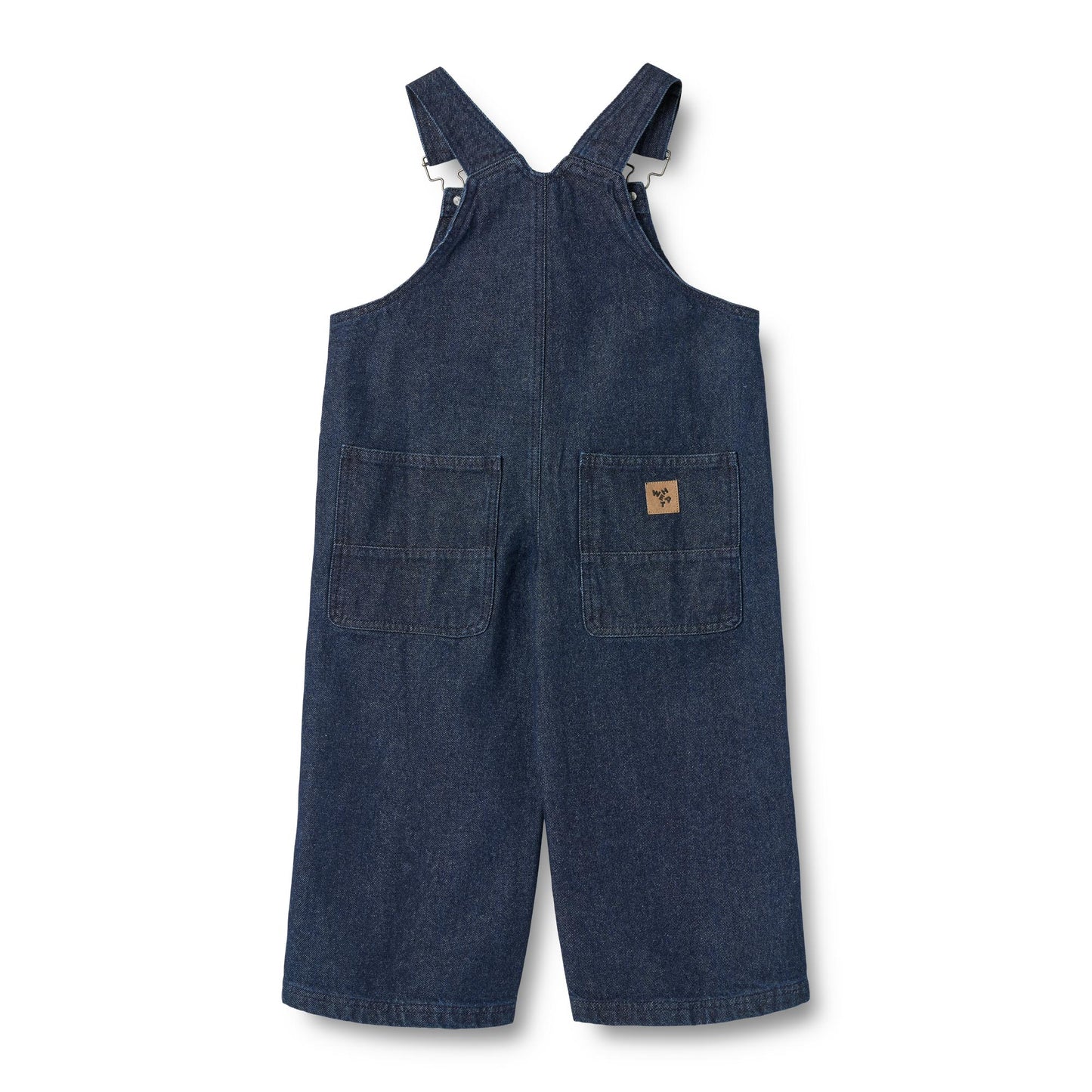 Tuinbroek denim Marley - Biologisch katoen - Dark blue/donkerblauw - Wheat achterkant