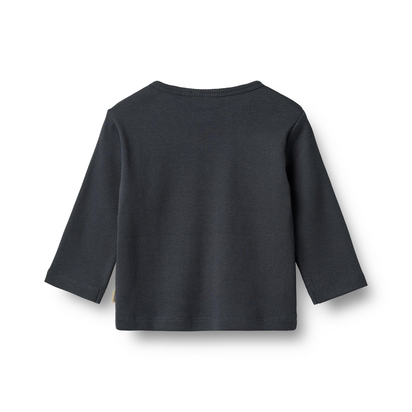 Top lange mouwen Milo – Navy – Biologisch katoen – Wheat achterkant