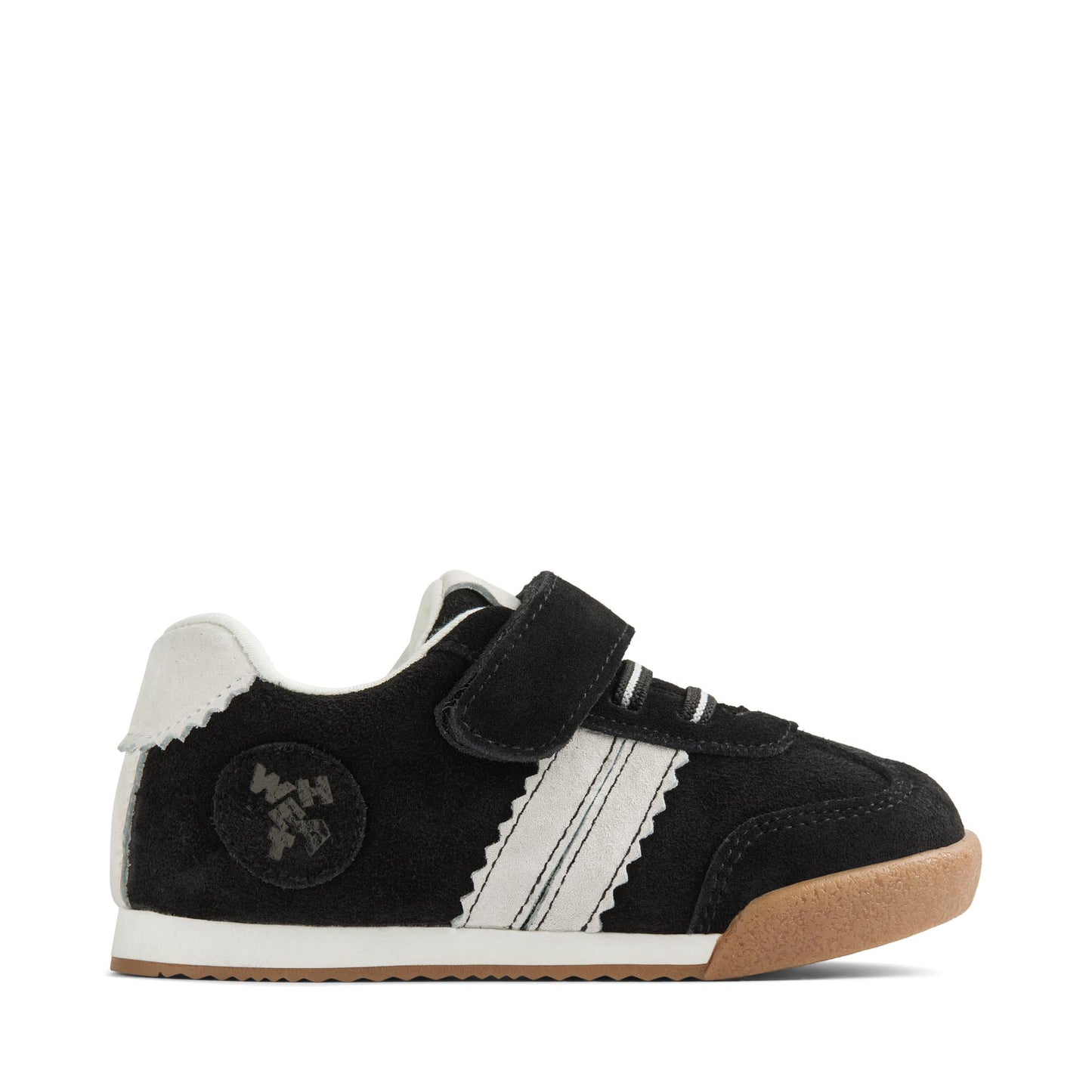 Sneakers Spectra - Suede - Black/zwart - Wheat zijkant