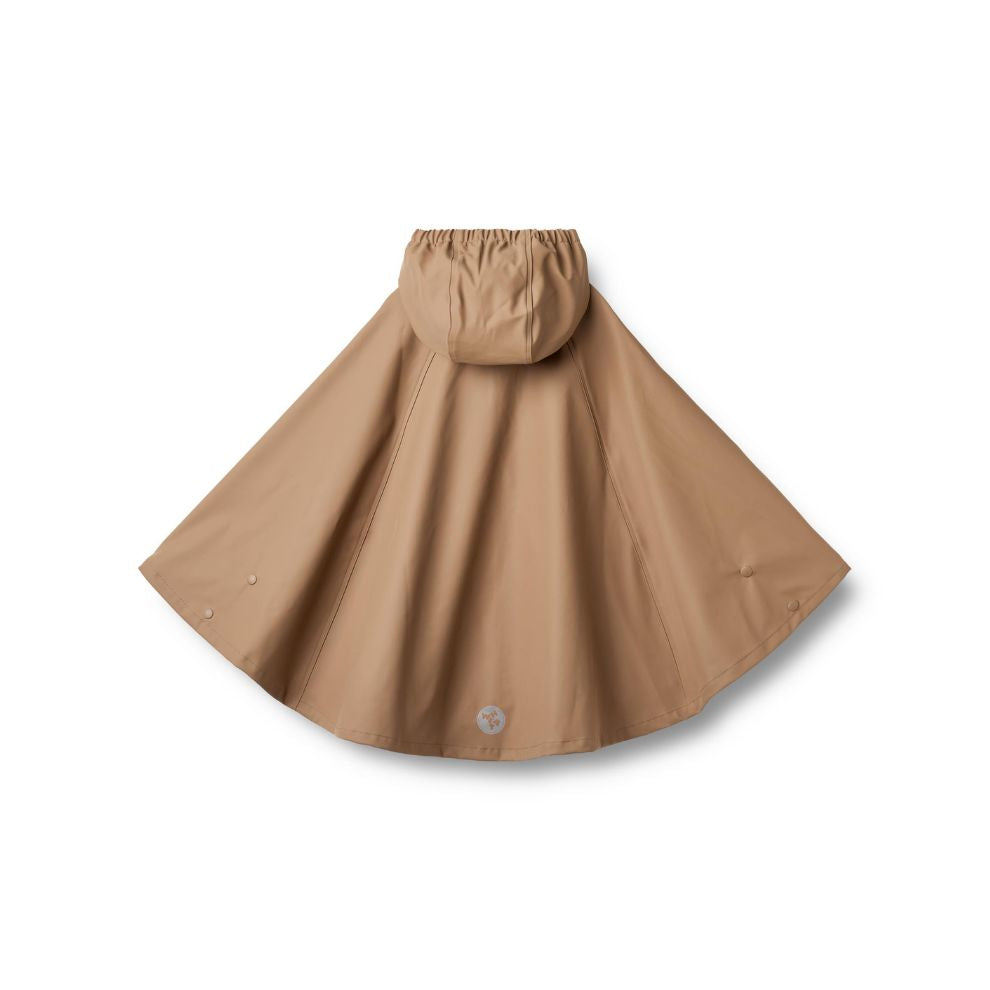 Regencape - Waterdicht - Hazel - Wheat achterkant