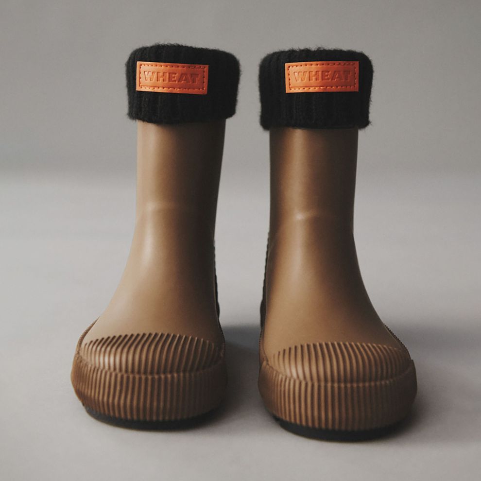 Thermo regenlaarsjes - Natuurlijk rubber - Dry wood - Wheat lifestyle