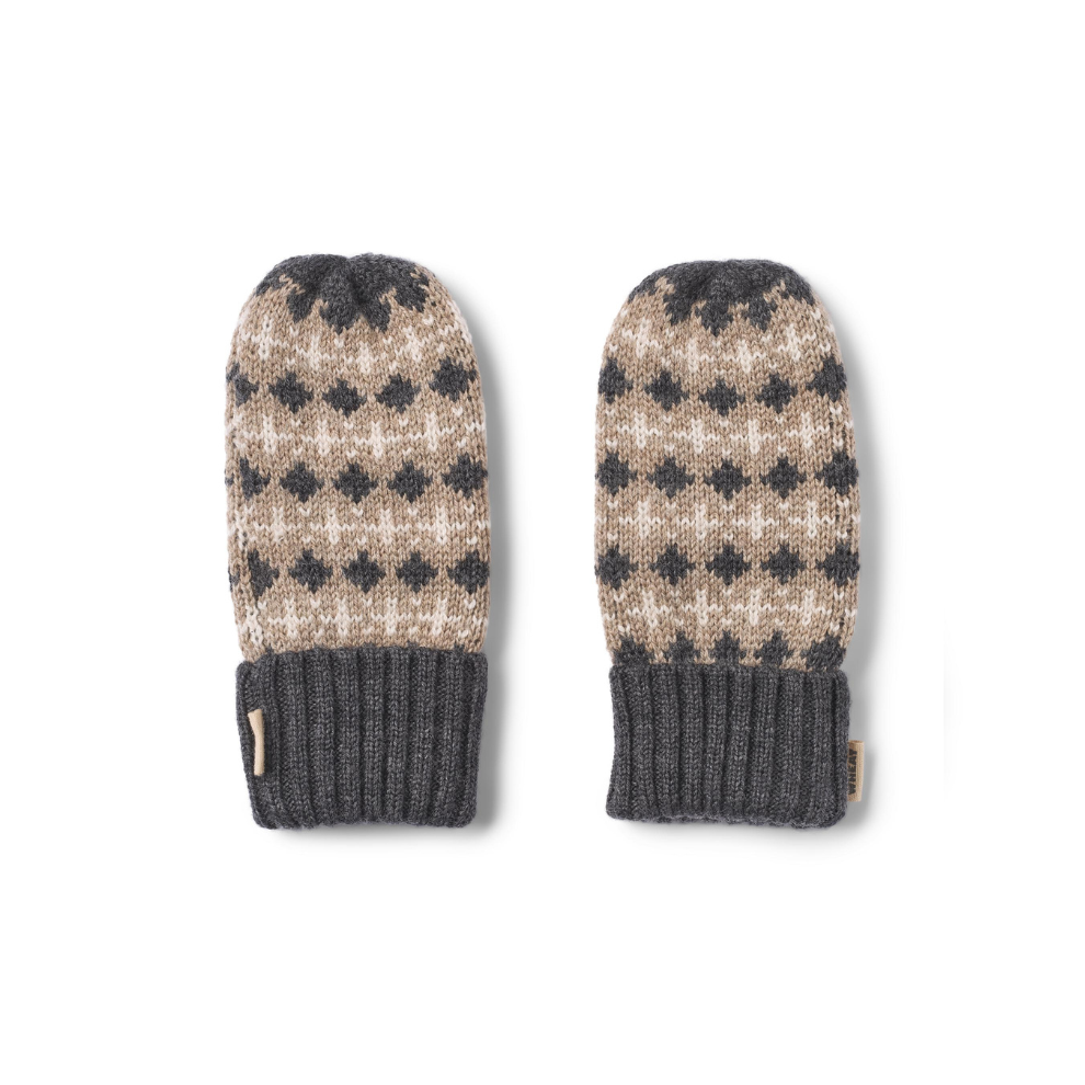 Wanten Haansi - Merino wol - Kinderen - Wheat voorkant