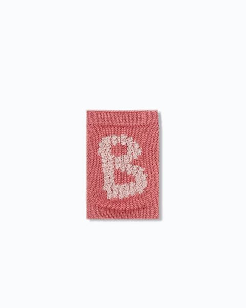 Gebreide letter vlaggetjes A-M - Knitted Letters - Roze tinten - SmallStuff - productfoto - afbeelding 2