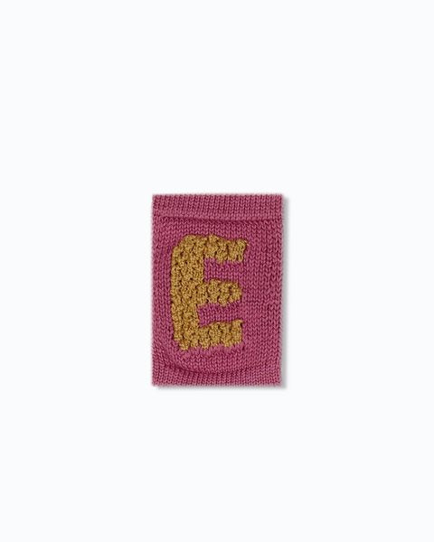 Gebreide letter vlaggetjes A-M - Knitted Letters - Roze tinten - SmallStuff - productfoto - afbeelding 5