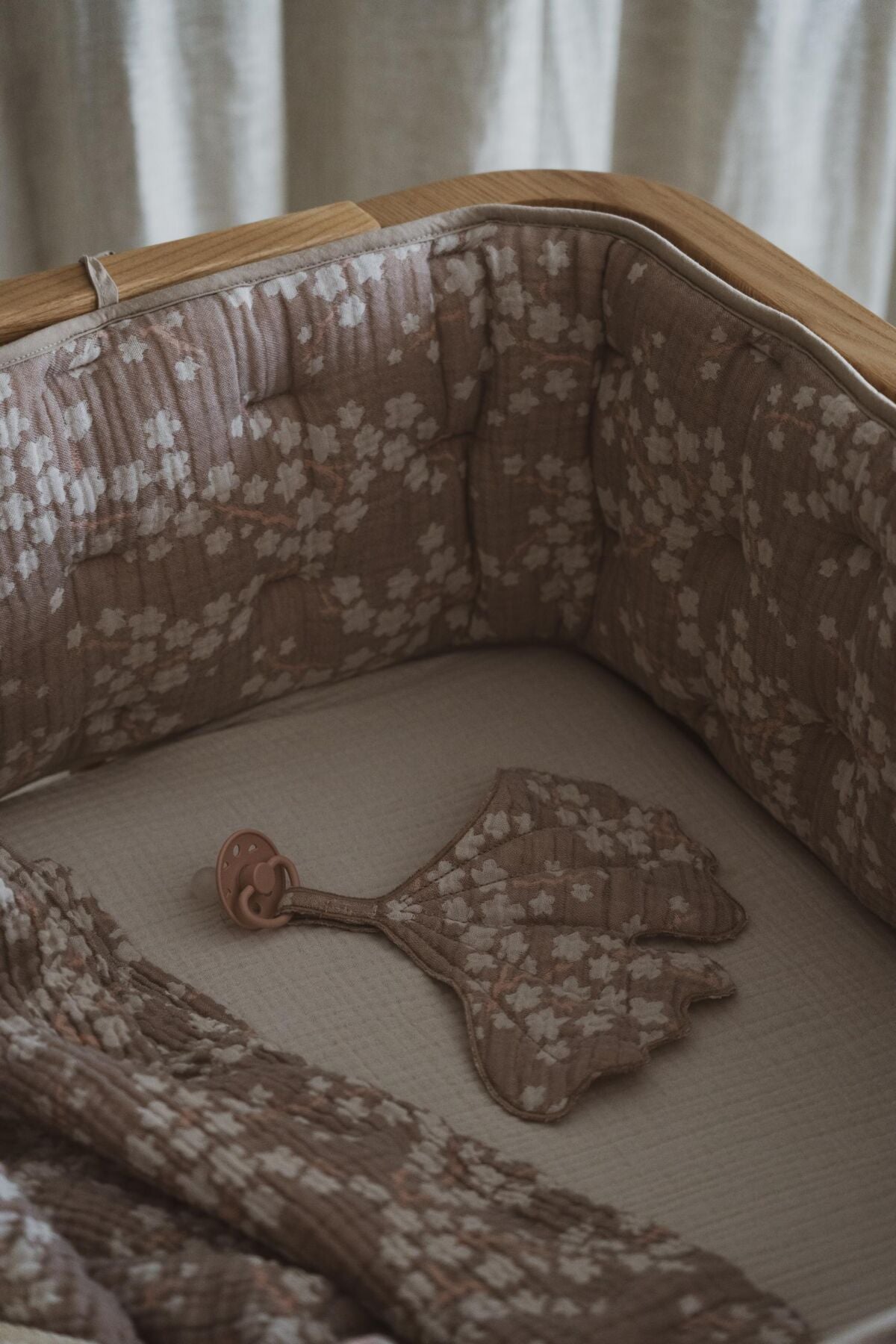 Doudou Ginkgo - Speendoekje - Natural Collection - Blossom - Quax