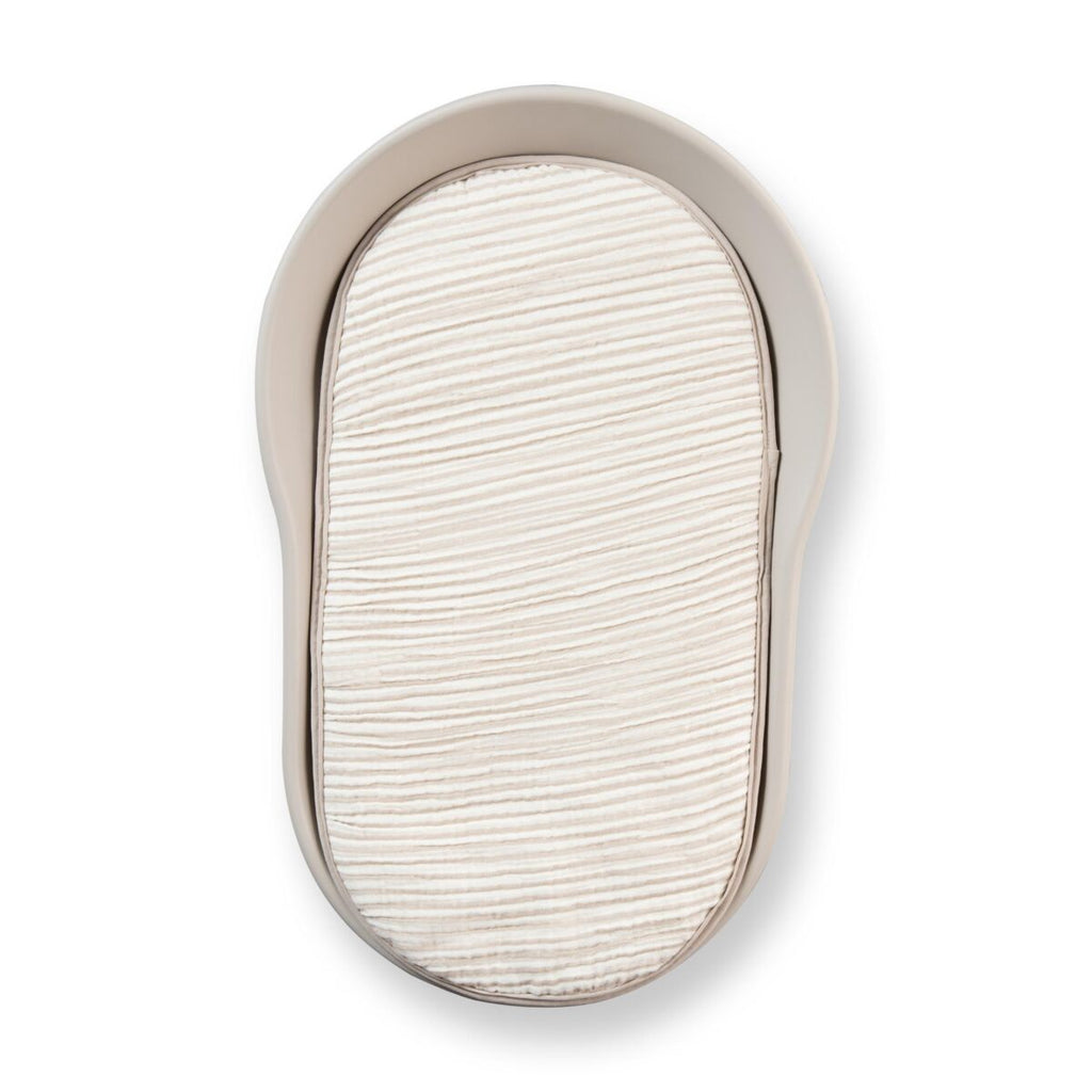Mamee Inlegkussen - Natural Collection - Stripes - Katoen/Muslin - Quax - productfoto - afbeelding 4