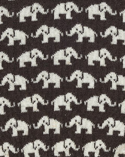 Spencer Olifantjes - Merino wol - Donkerbruin - Smallstuff