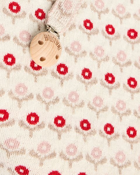 Strickkleid Blumen - Flower Garden – 100 % Merinowolle - SmallStuff