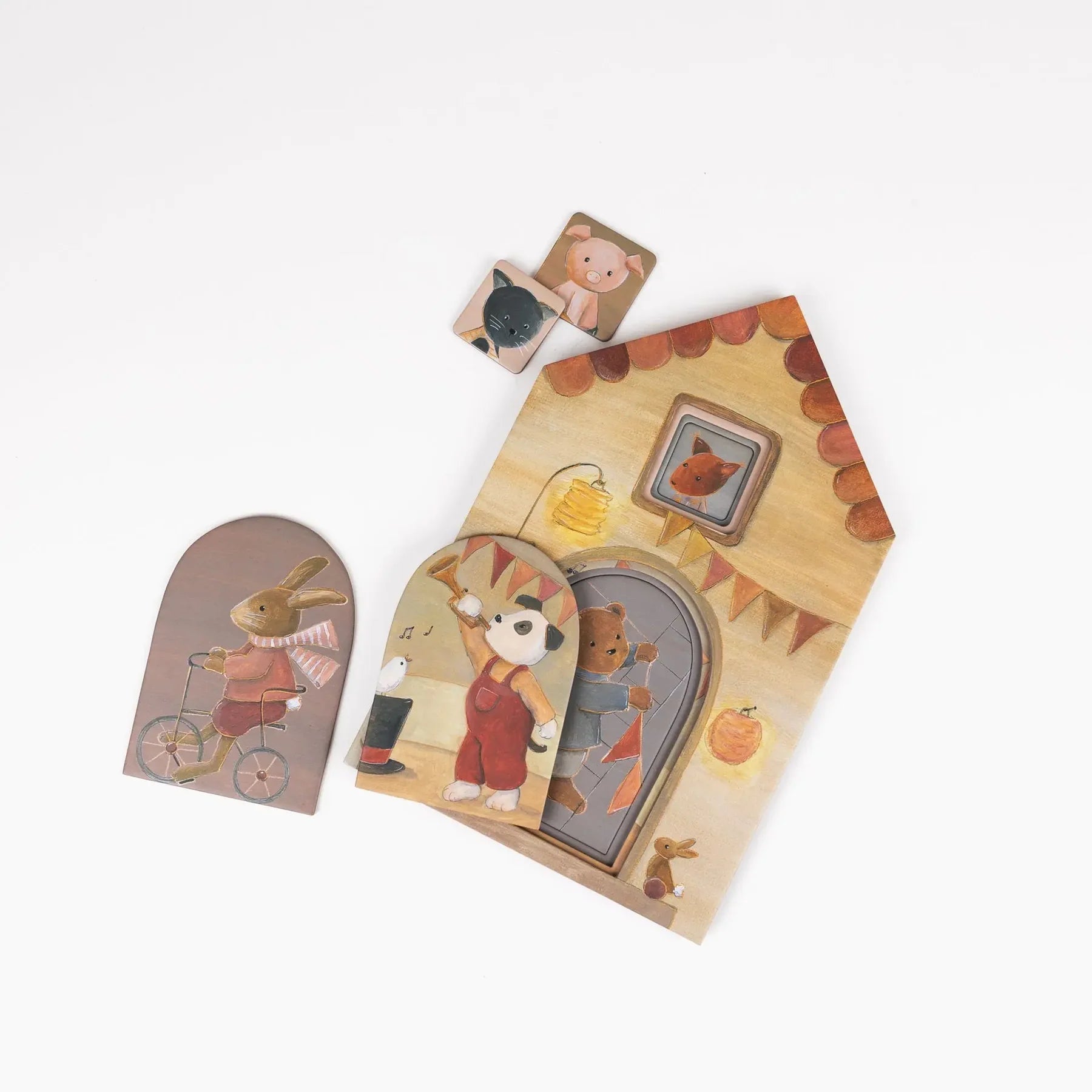Multi-Layered Friends Puzzle - Lagenpuzzel voor kinderen - Egmont Toys - productfoto - afbeelding 5