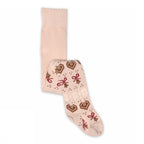 Chrissy Tights – Rose Dust – Katoenen kindermaillot – Kerstpatroon – MP Denmark