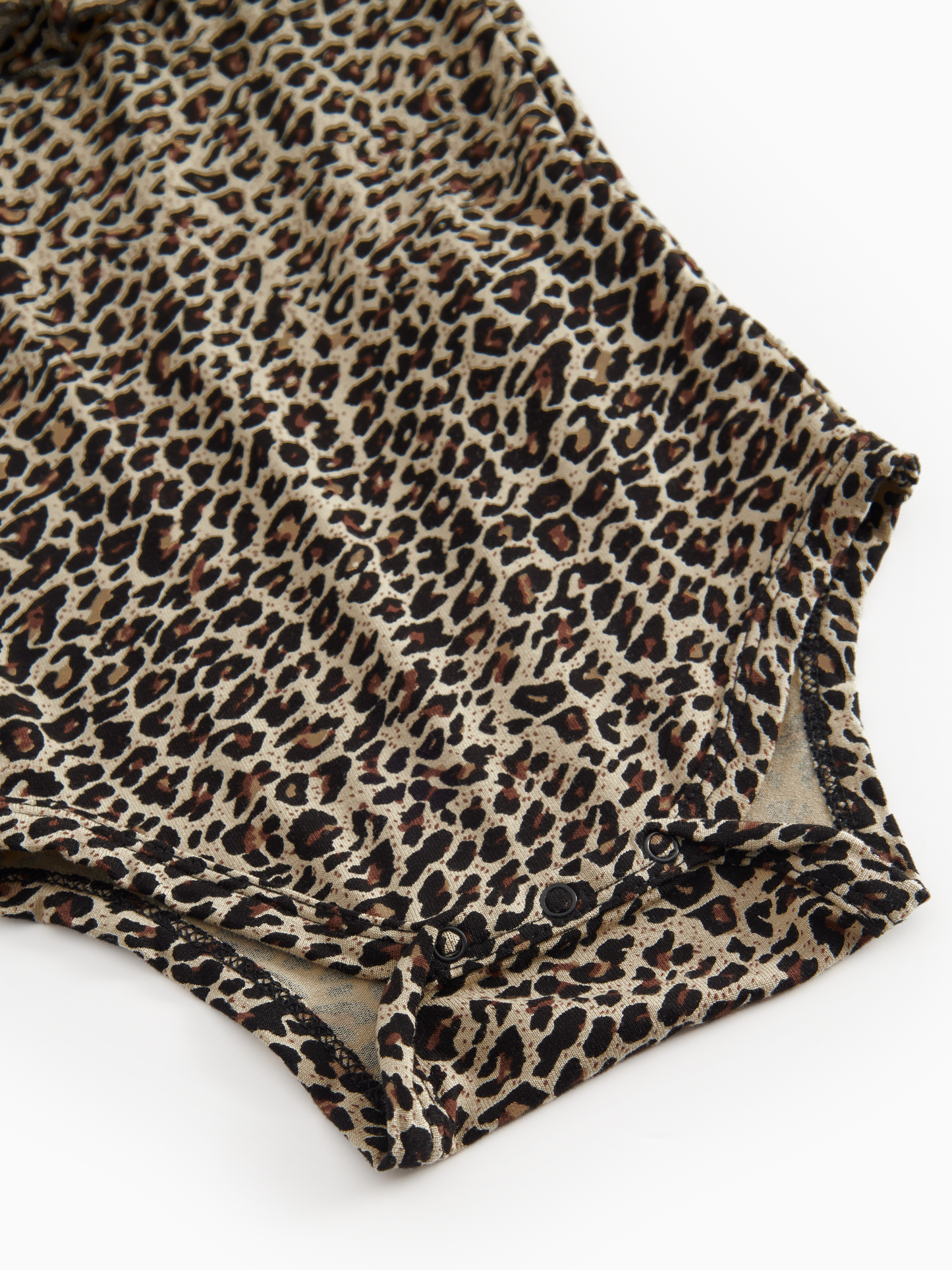 Overslag romper - Leo Belita Romper - Biologisch katoen en modal - Panterprint - MarMar Copenhagen