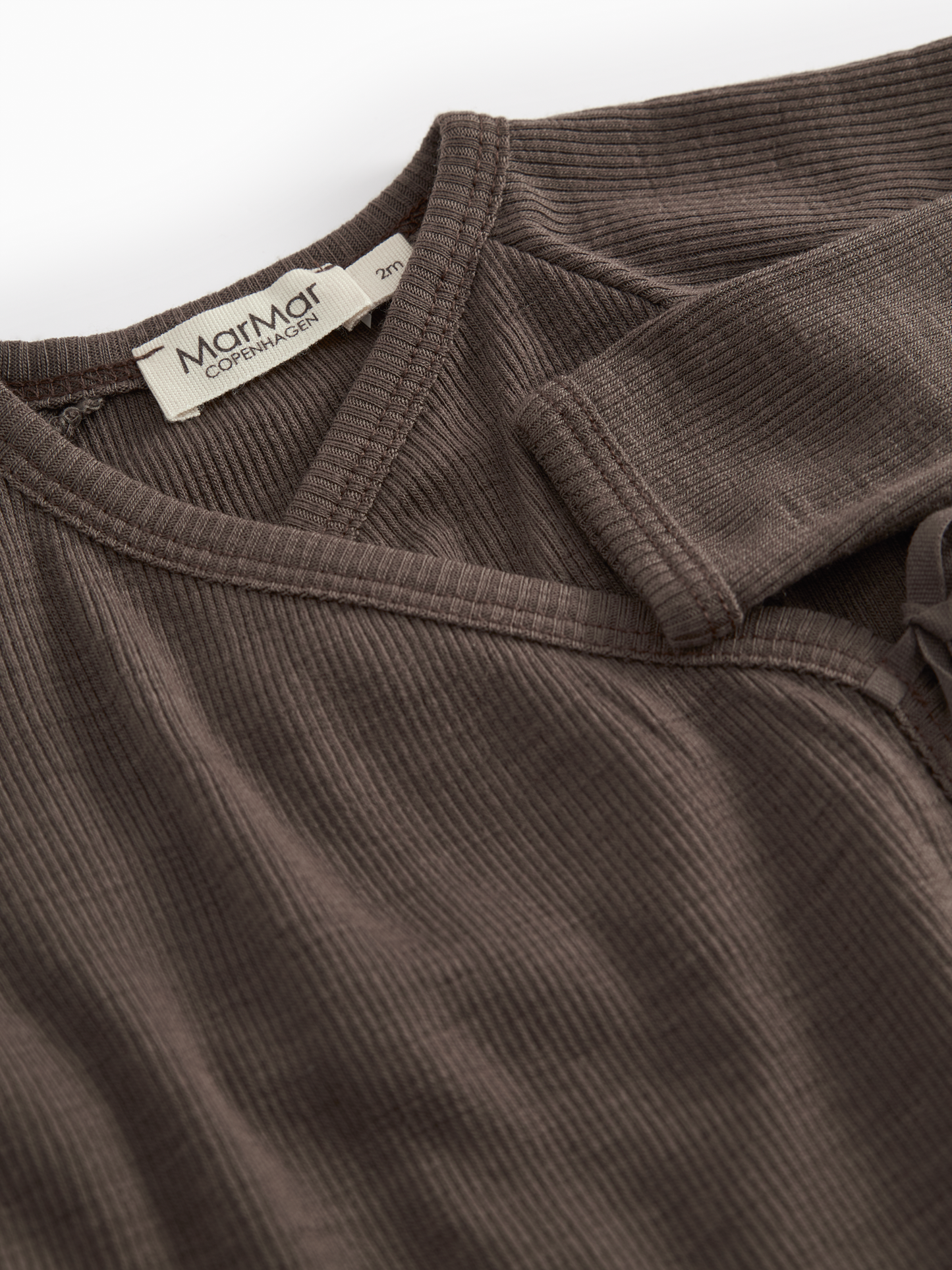 Overslagromper - Belita Wool rib - Merino wol - MarMar Copenhagen