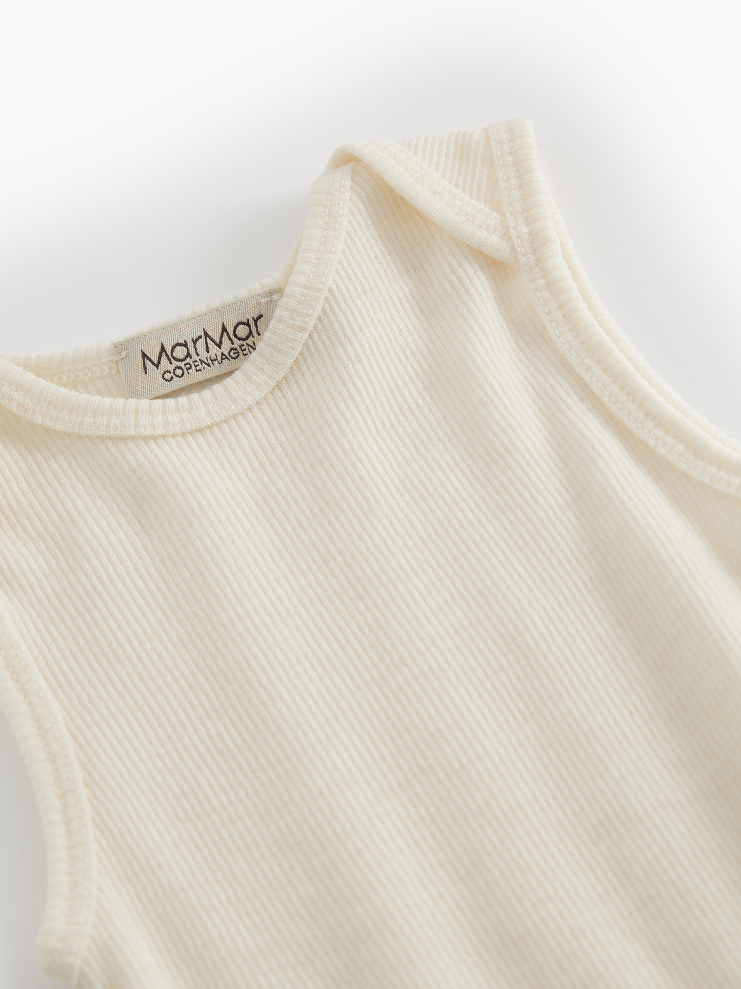 Romper hemd - Bini Wool Rib - Merinowol - - MarMar Copenhagen