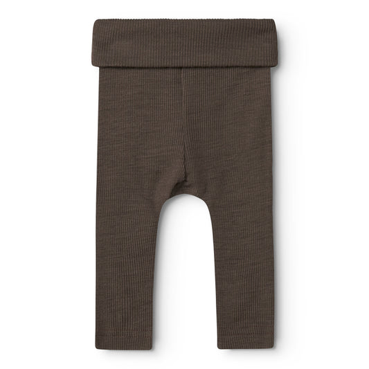 MarMar Copenhagen - Piva Wool Rib Pants - Baby broekje 100% merinowol