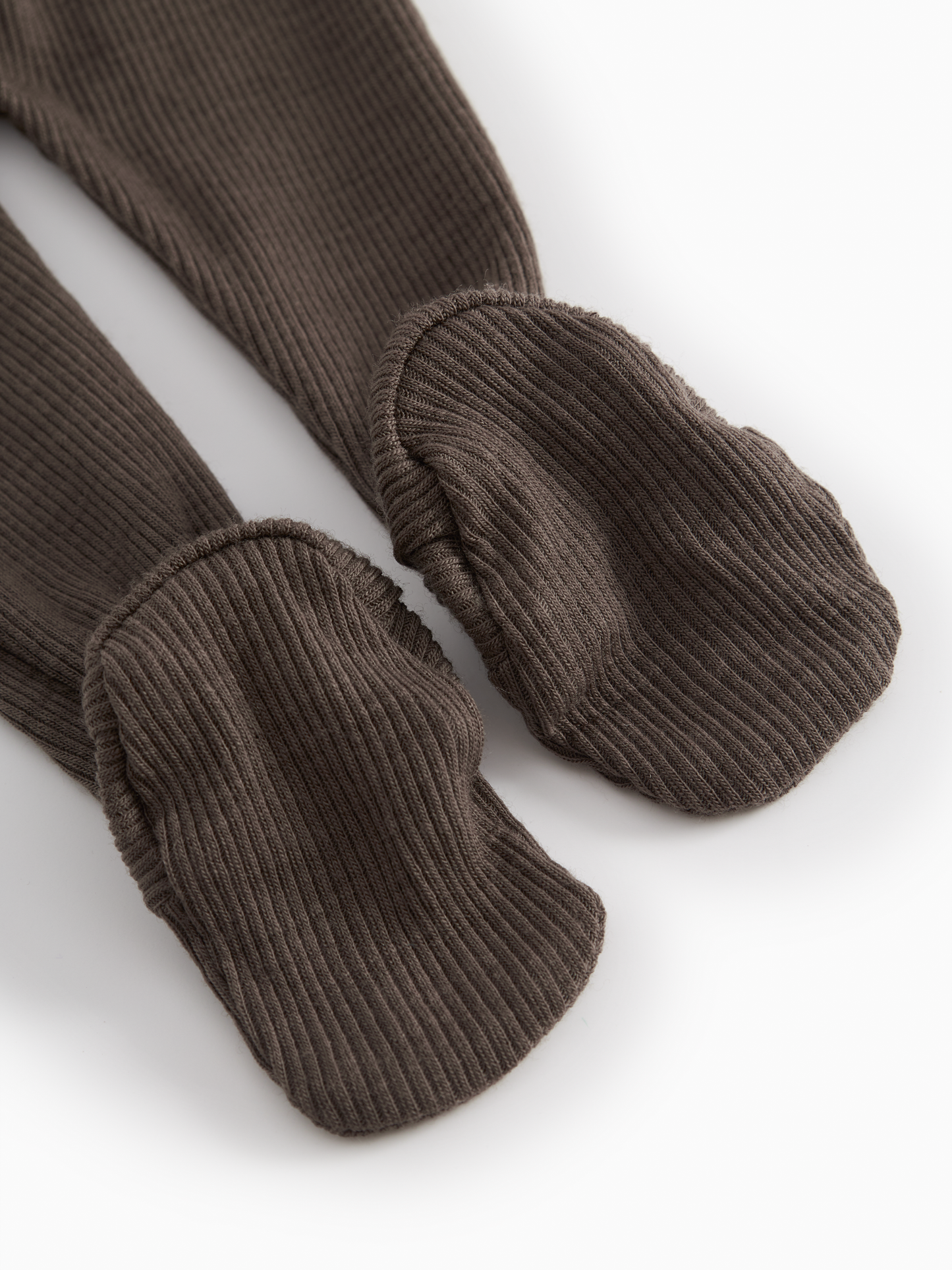 MarMar Copenhagen - Pixa Wool Rib Pants - Baby broekje Prematuur - Merinowol - Terre