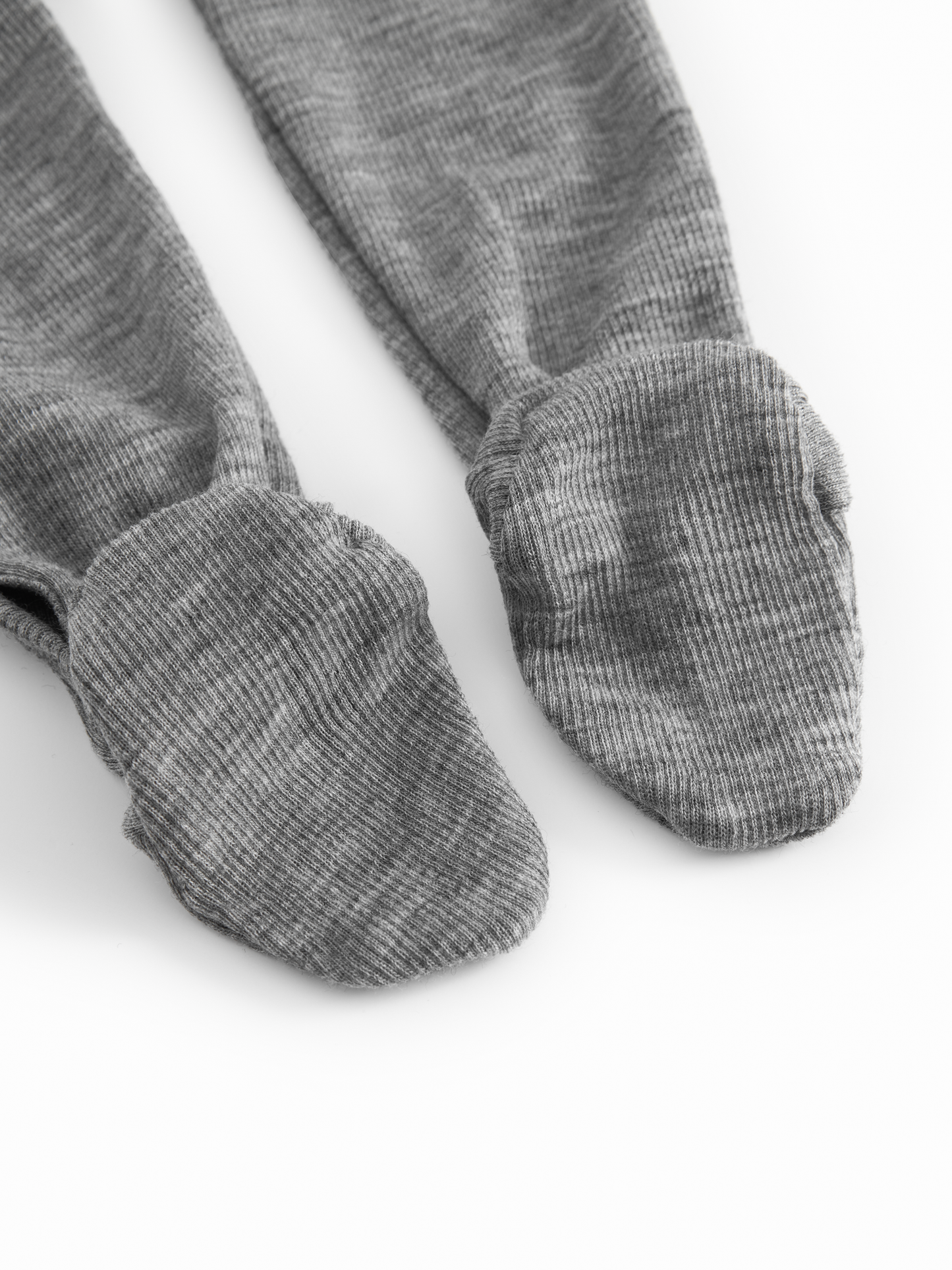 MarMar Copenhagen - Rompertje - Rubetta Wool Rib Romper - Jumpsuit - Grey melange